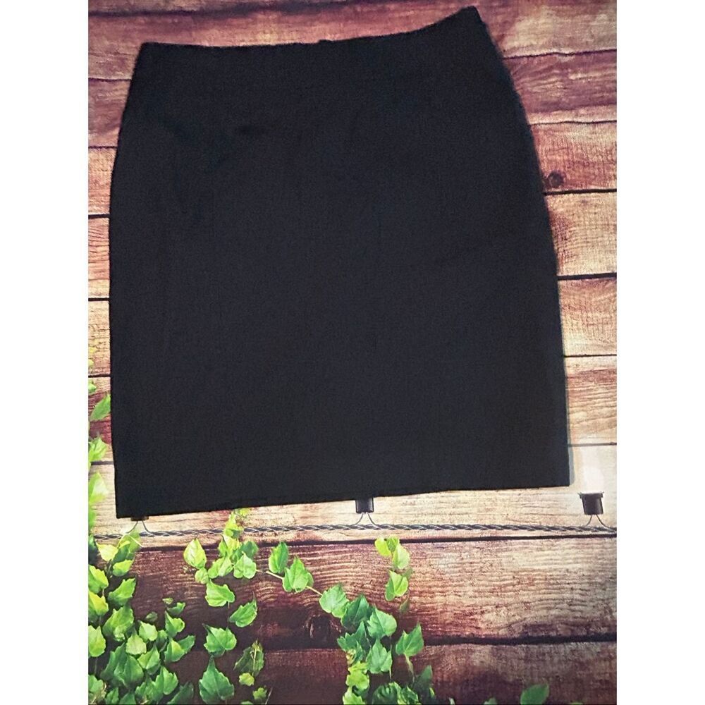 Ann Taylor Black Pencil Skirt Size 14